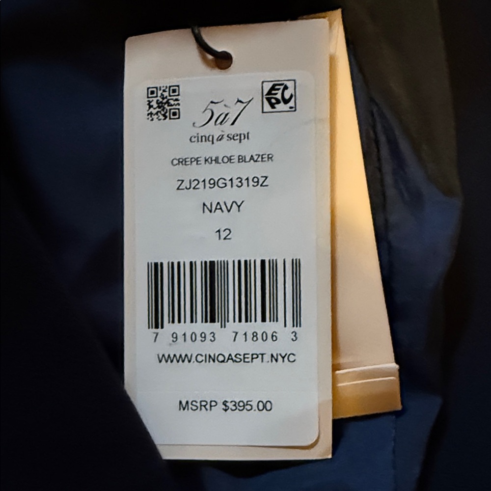 H&M Dark Blue Blazer